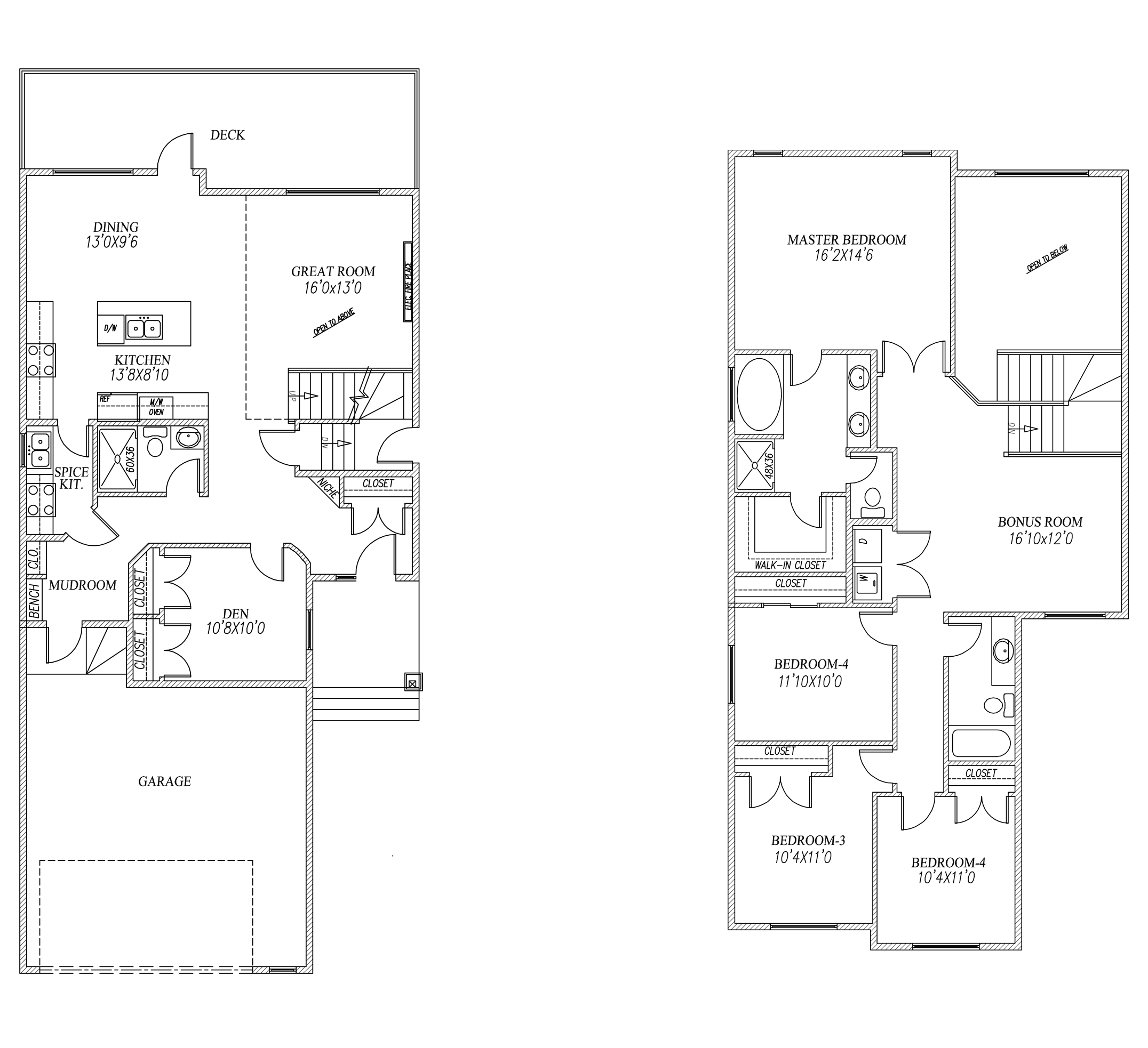 Floor Plans | Liban Homes